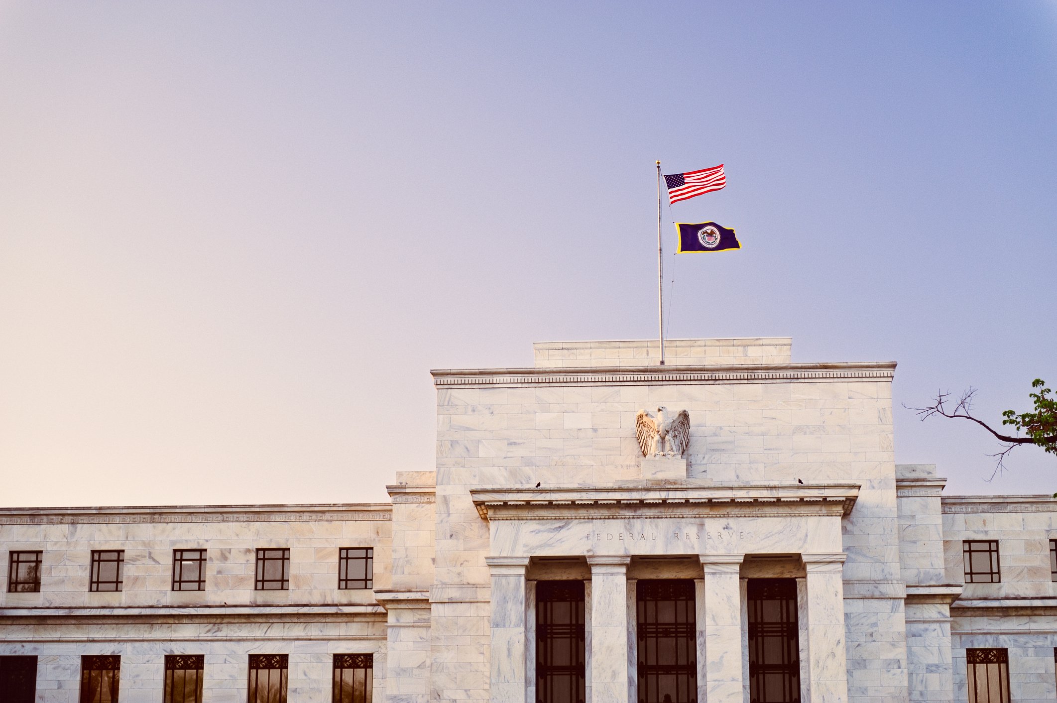 A picture of the Federal Reserve's headquarters in Washington, D.C.