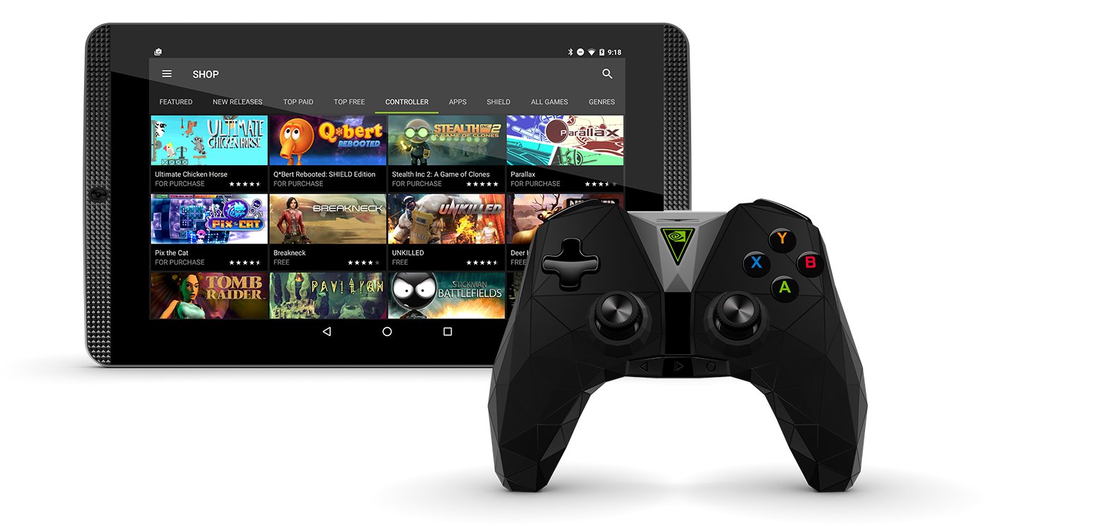 NVIDIA's Shield K1 gaming tablet.