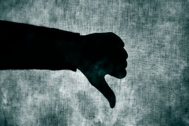 Thumbs down GettyImages-643396380