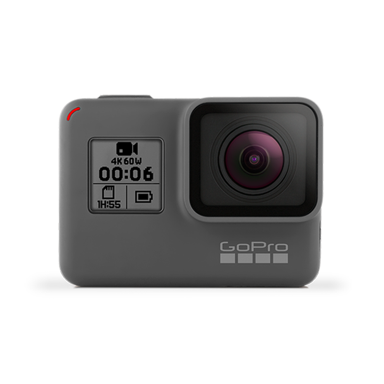 GoPro Hero 6 from the front.