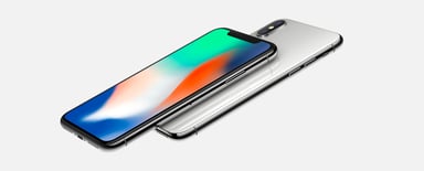 iPhone X side view