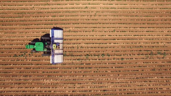 A Blue River Technology machine working a field