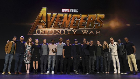 "The Avengers" cast.