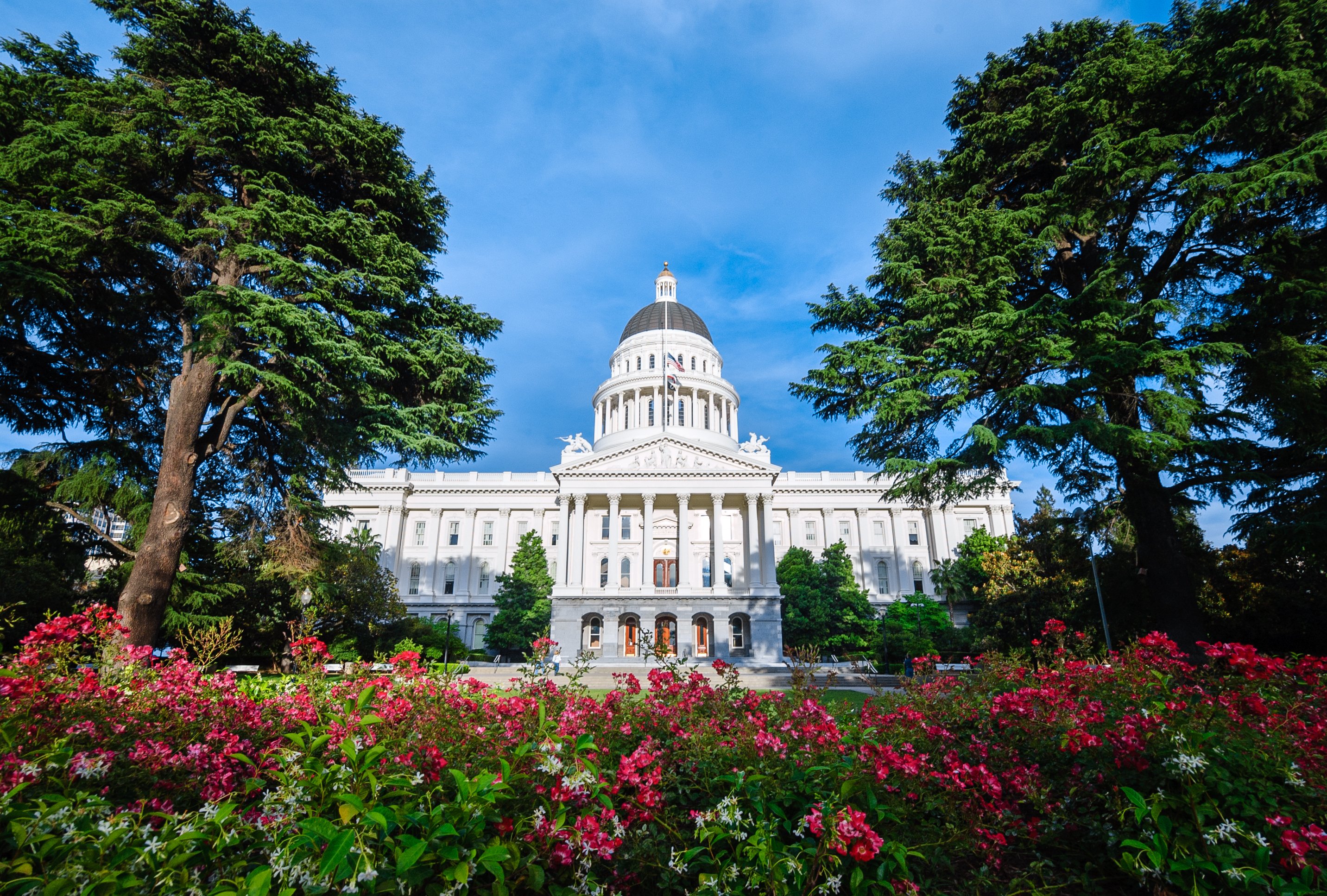California state capitol.