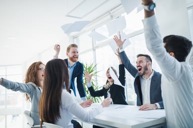 Business celebration