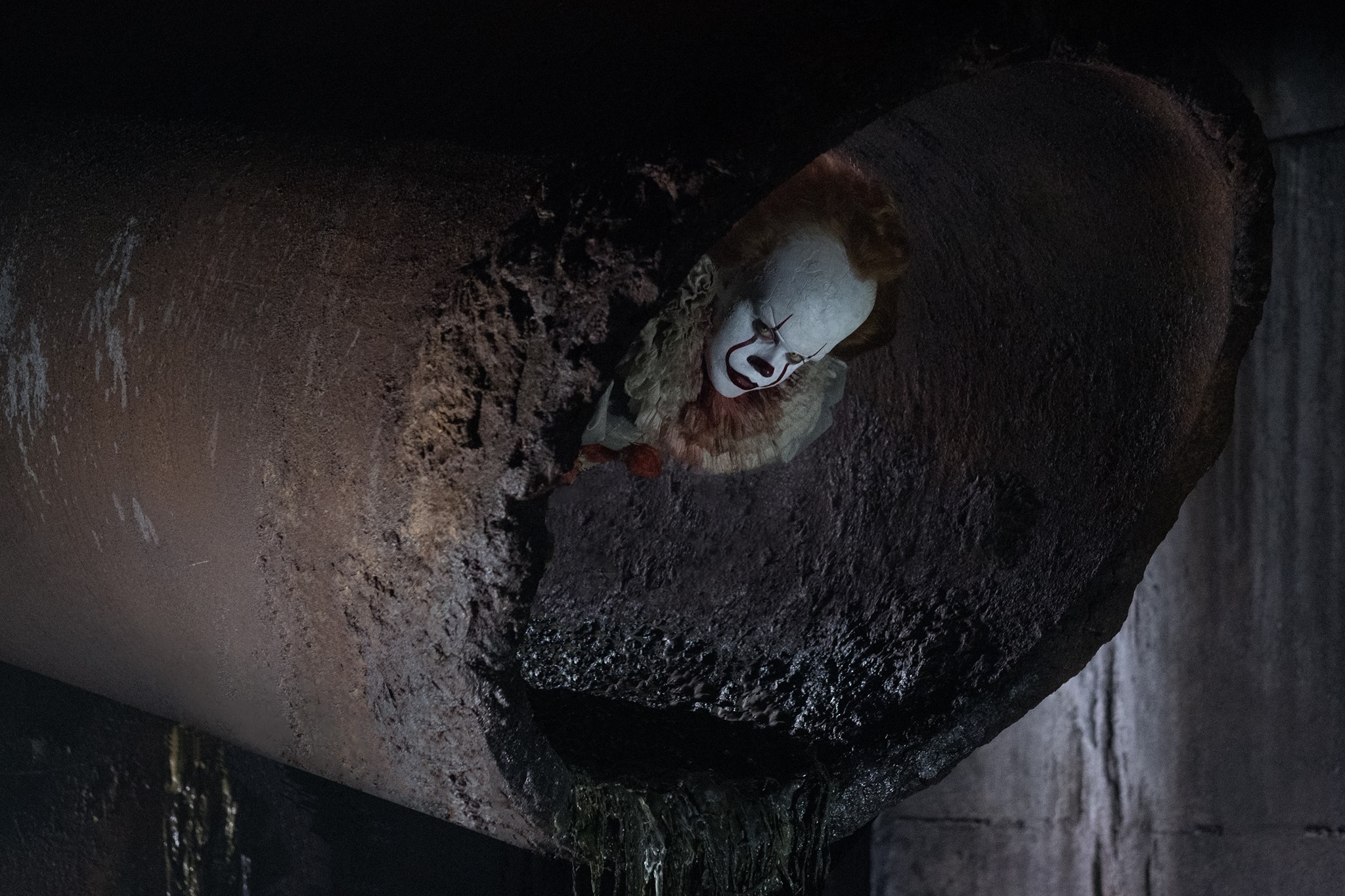 A scary clown 