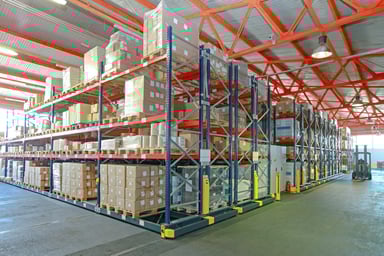 Warehouse With Boxes