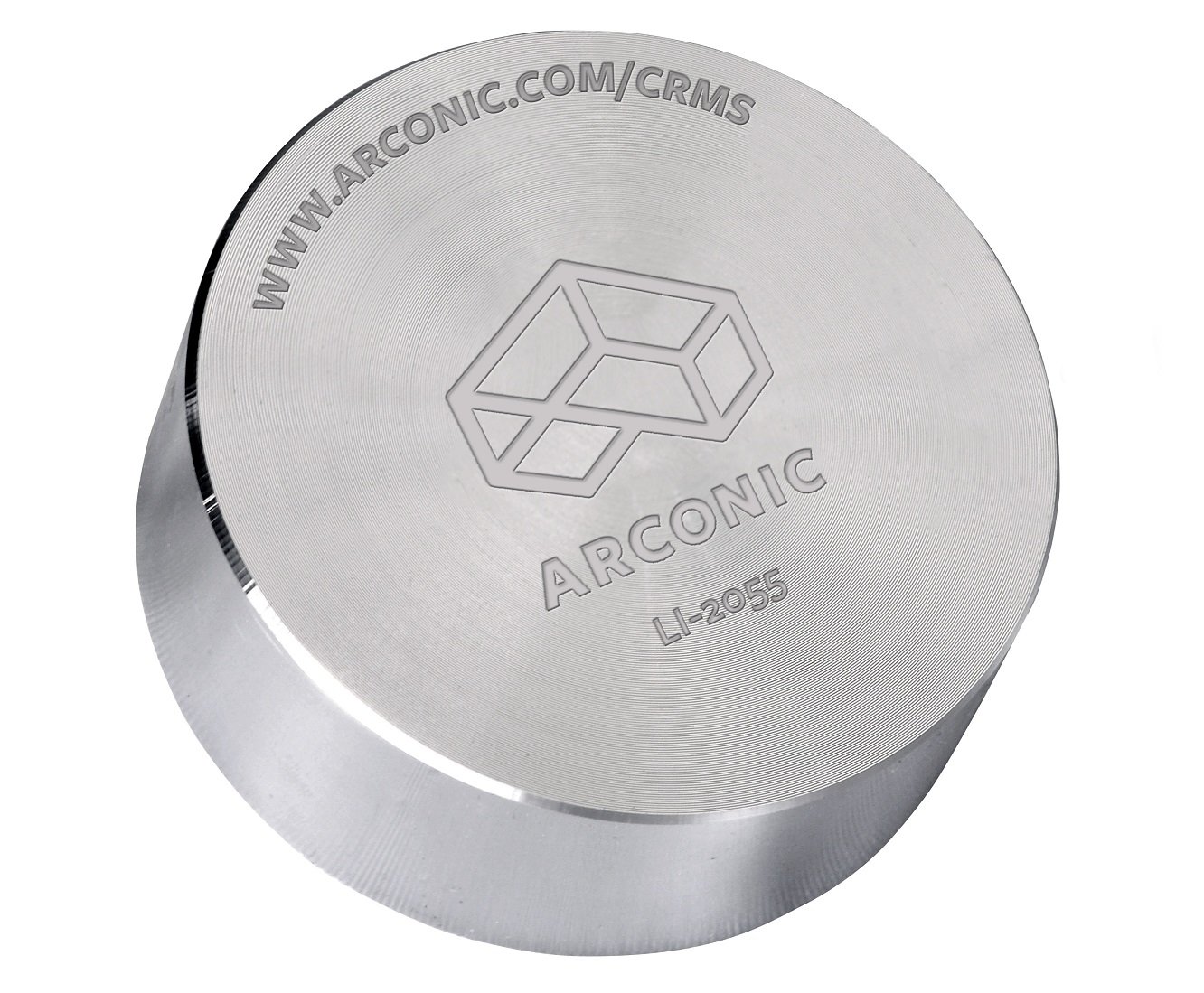Arconic-produced lithium-aluminum cylinder.