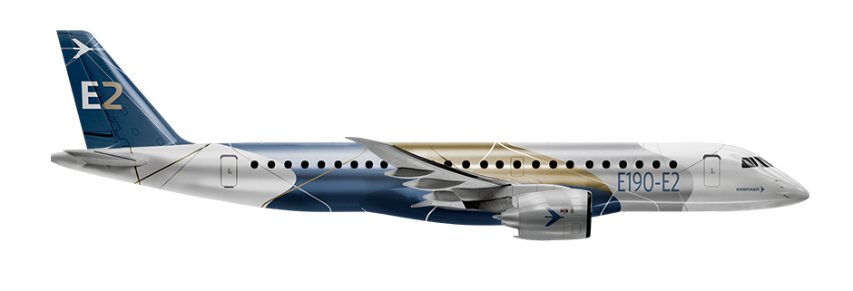 Embraer E2-190 passenger jet