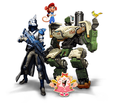 activision blizzard character slide