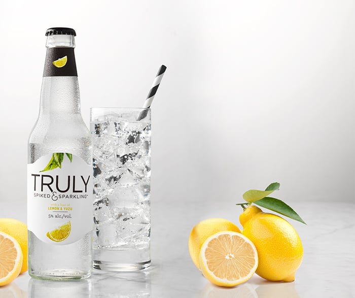 Truly brand of hard seltzer