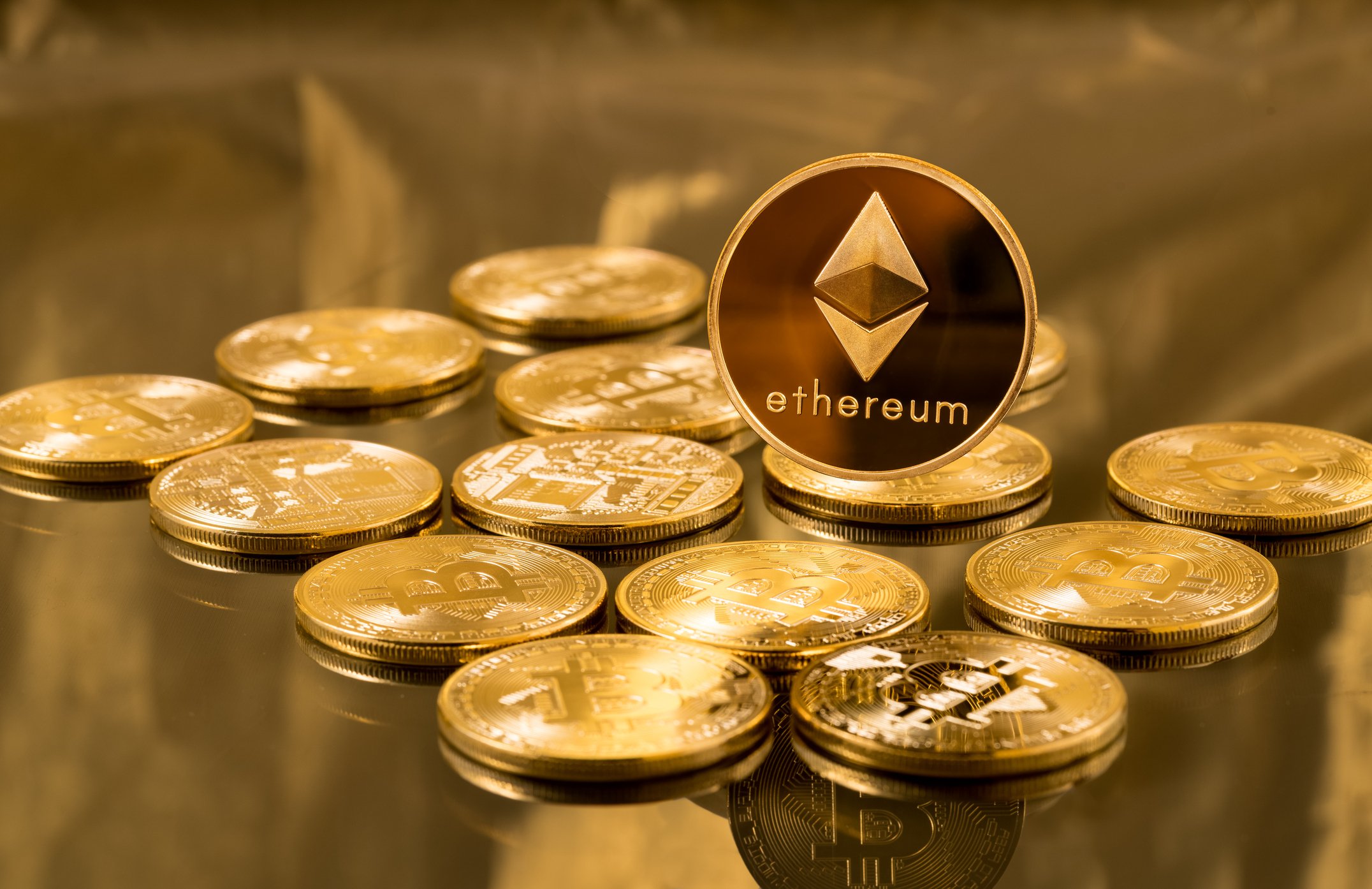 The popular cryptocurrency Ethereum.