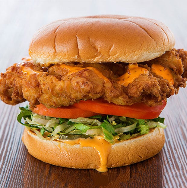 A chicken sandwich from Habit