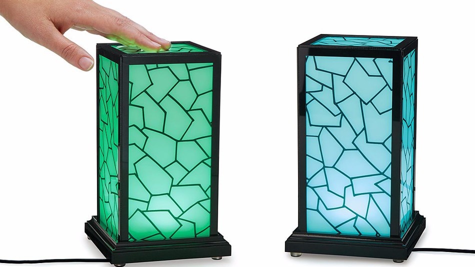 Uncommon Goods' touch lamps.