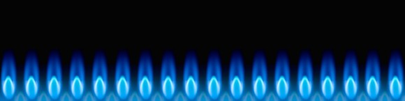 Gas flames