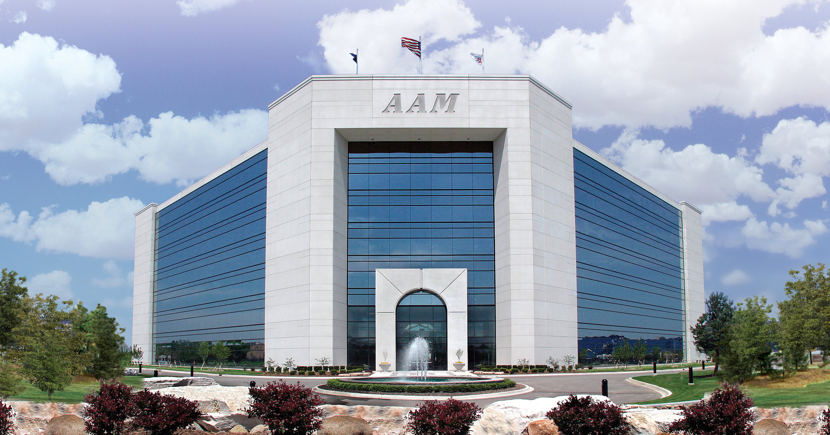 American Axle and Manufacturing's headquarters in Detroit, Michigan.