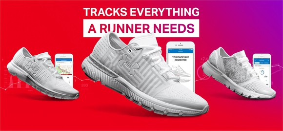 UA's connected shoes.