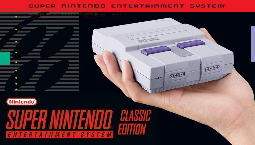Super Nintendo Classic Edition console