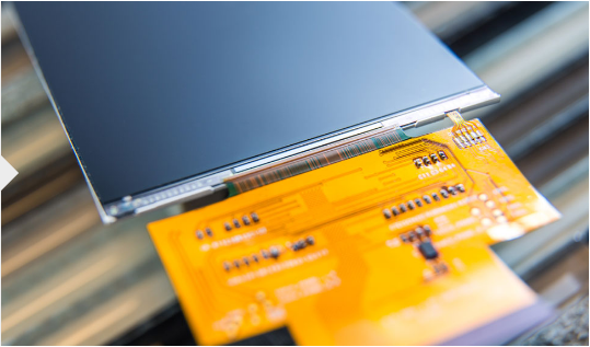 A Synaptics touch and display integrated sensor.