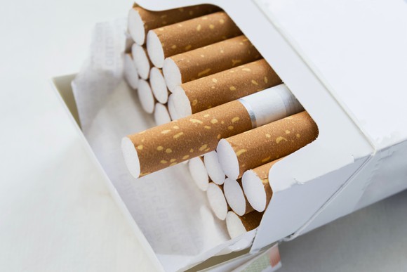 A pack of cigarettes.