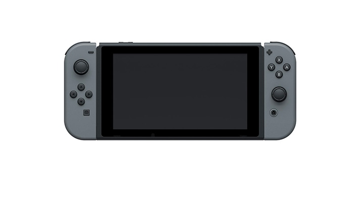 Nintendo Switch in its portable mode.