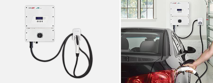 HD-Wave inverter with an EV charger. 