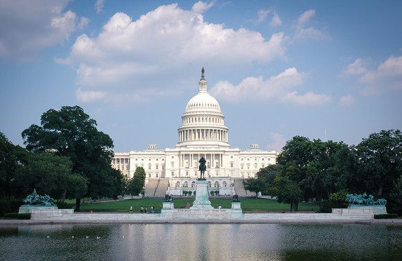 The U.S. Capitol building.