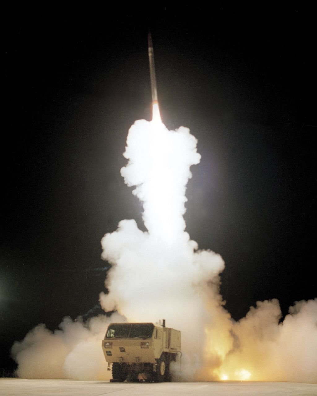THAAD missile launch