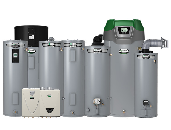 A.O. Smith water heaters.