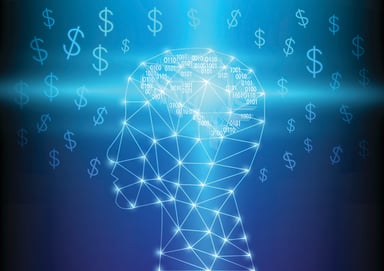 AI with dollar signs
