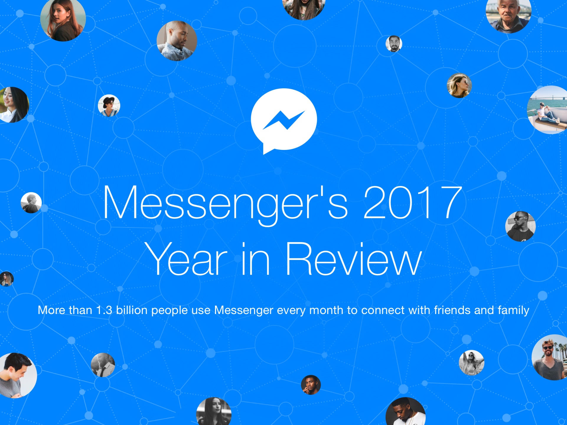Banner for Messenger's 2017 Year in Review