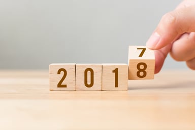 2018 wood cubes