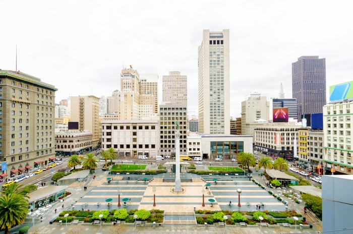 Union Square in San Francisco