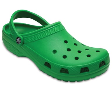 crocs green clog
