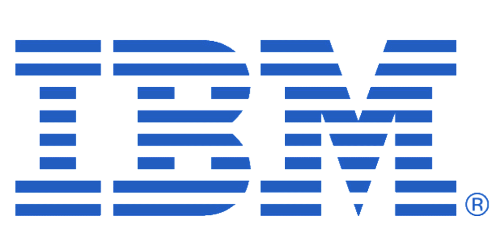 The IBM logo.