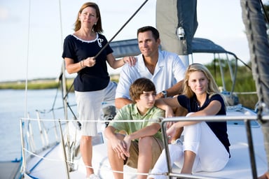 family on a boat_GettyImages-102723958