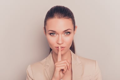 woman with a secret