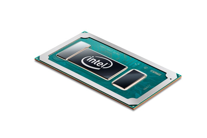 An Intel processor.