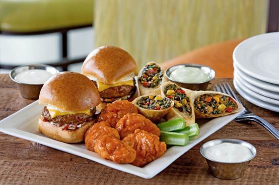 Chili's Triple Dipper appetizer.