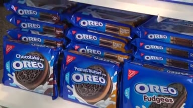 Oreos from Mondelez video