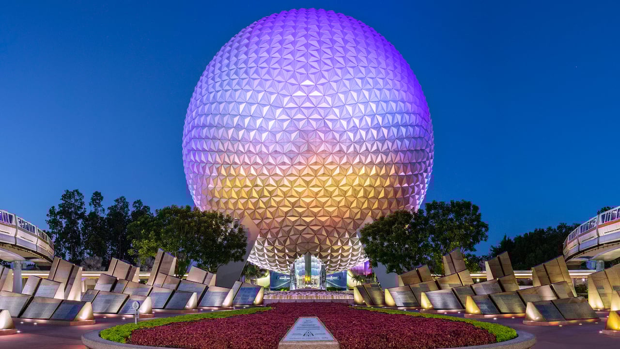 Spaceship Earth at Disney World's EPCOT.