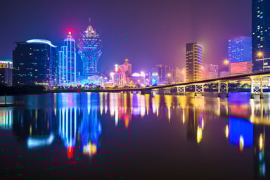 Macau Skyline at Night