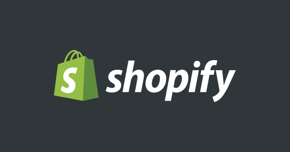 Shopify logo.