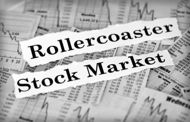 Roller coaster stock market