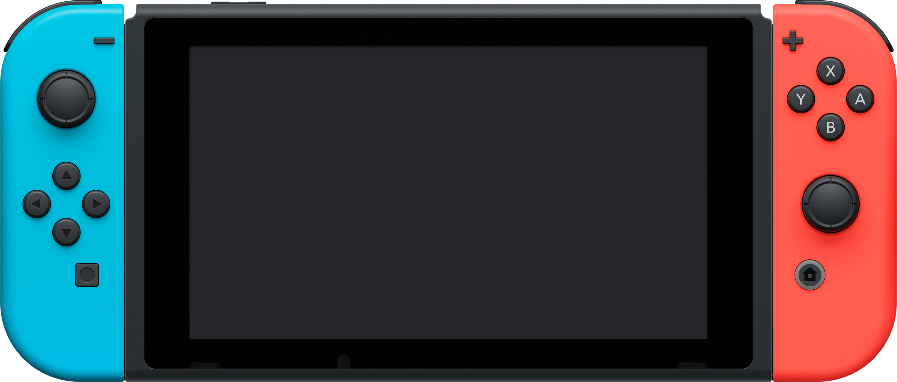 A Nintendo Switch system in handheld mode.