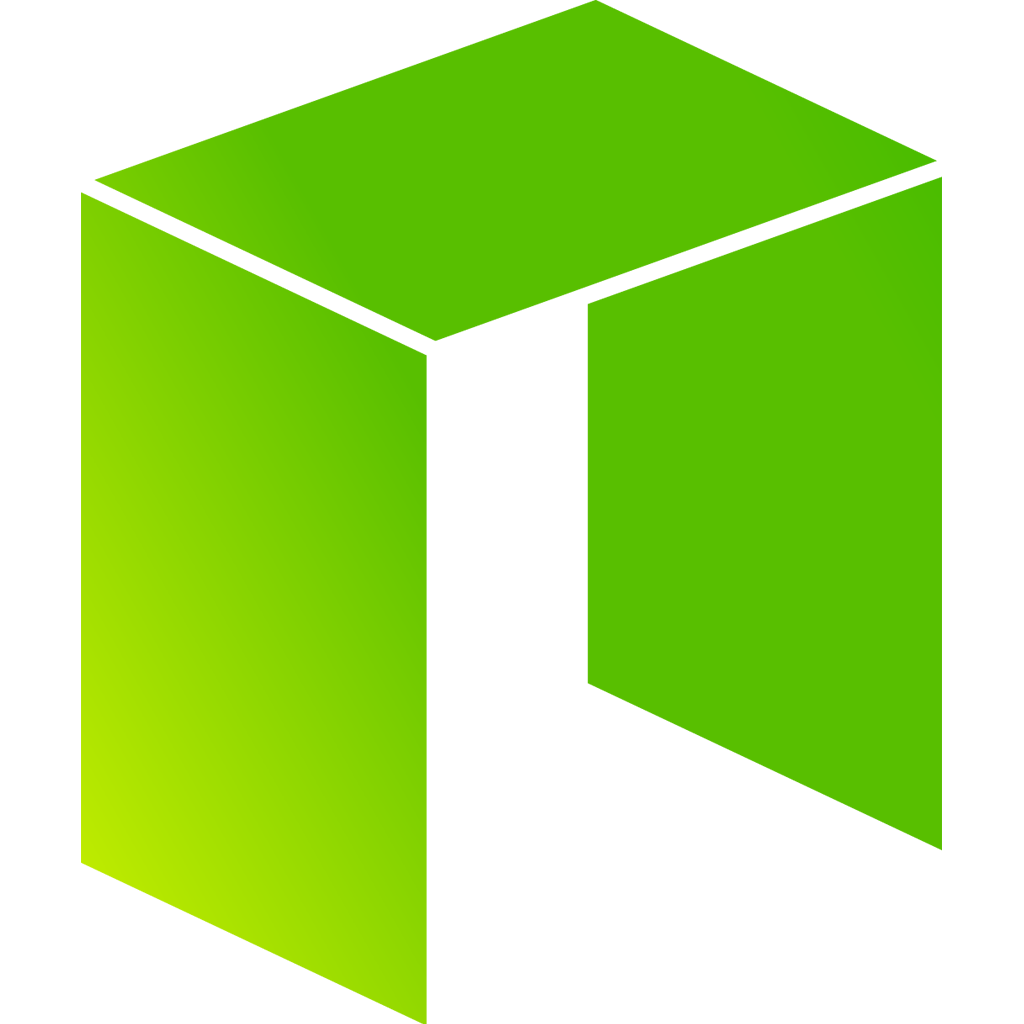 The NEO project's logo: a stylized lower-case N in hues of yellow and green.