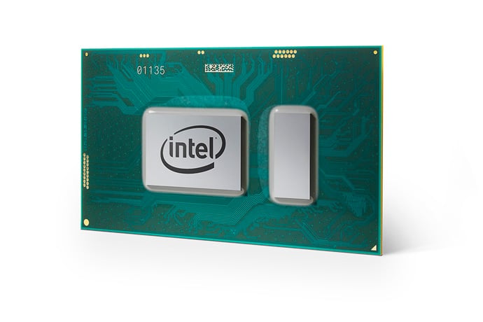 An Intel Core processor.