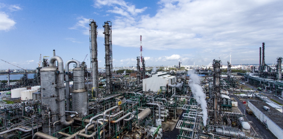 Total SA Antwerp refinery in Belgium. 