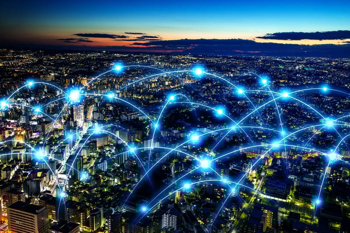Modern urban data network