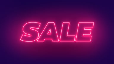 Neon Sale sign